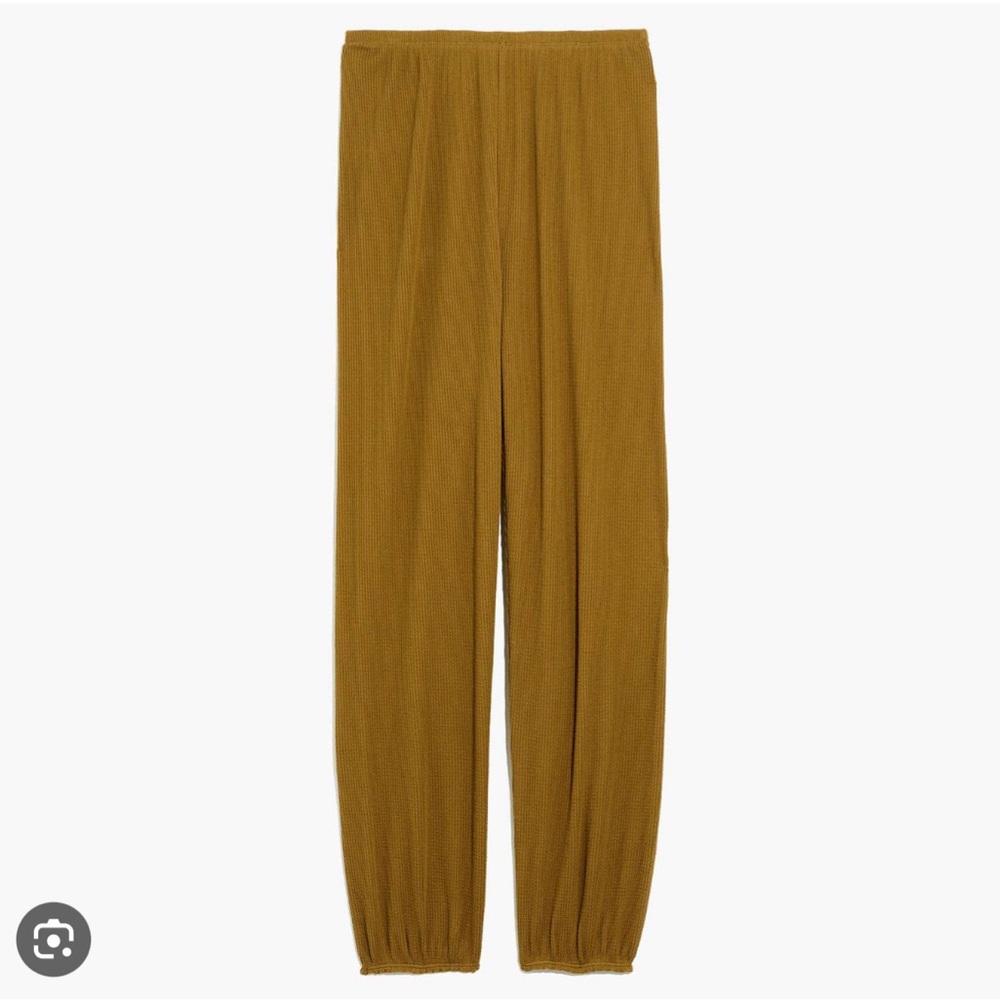 Madewell Waffle Joggers Pajama Pants Loungewear XXL
